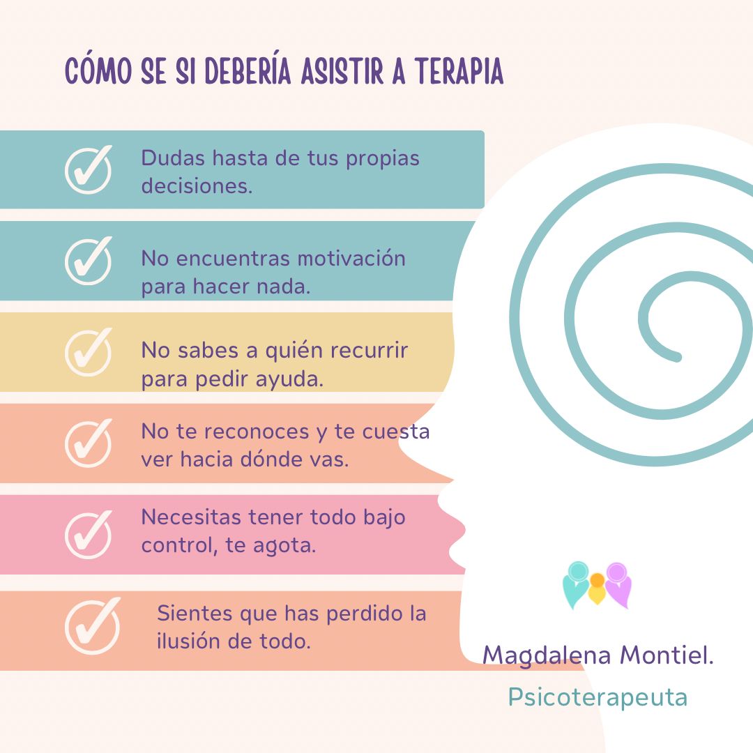 Cuándo asistir a terapia